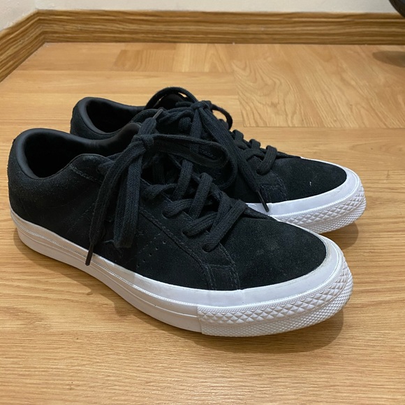 Converse One Star Suede Low Top Sneakers - Picture 1 of 6